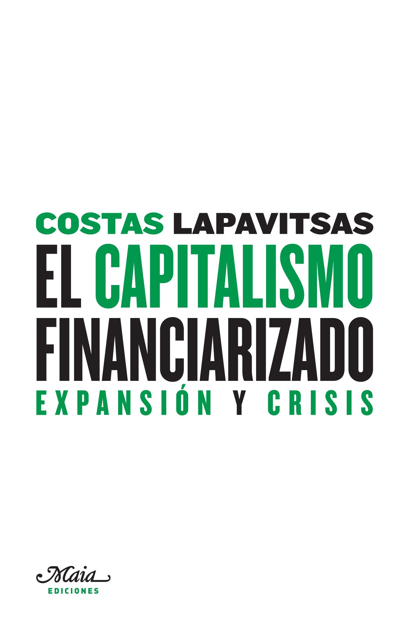 El capitalismo financiarizado