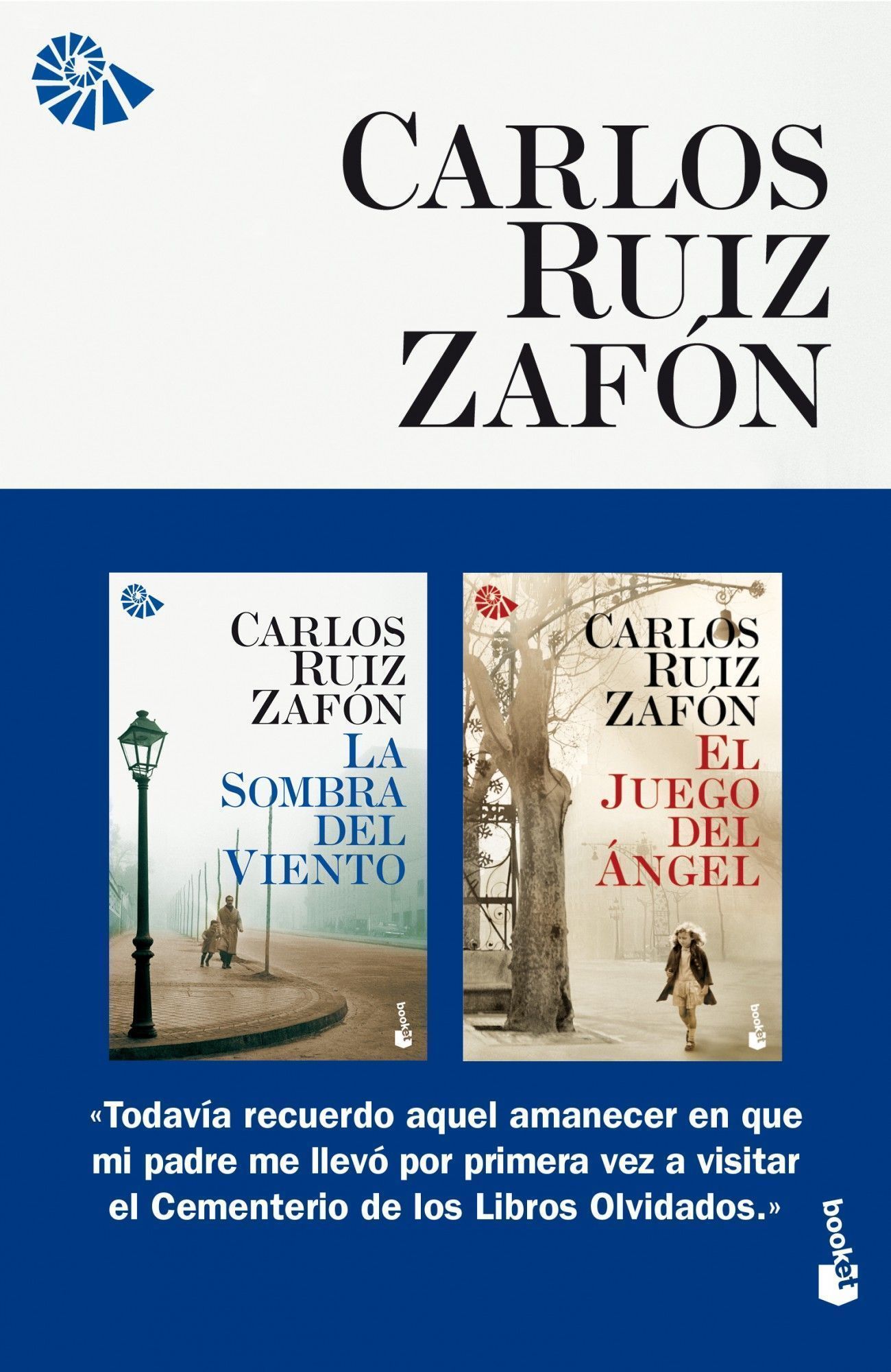Pack Zafón Booket (La Sombra del Viento + El Juego del Ángel)