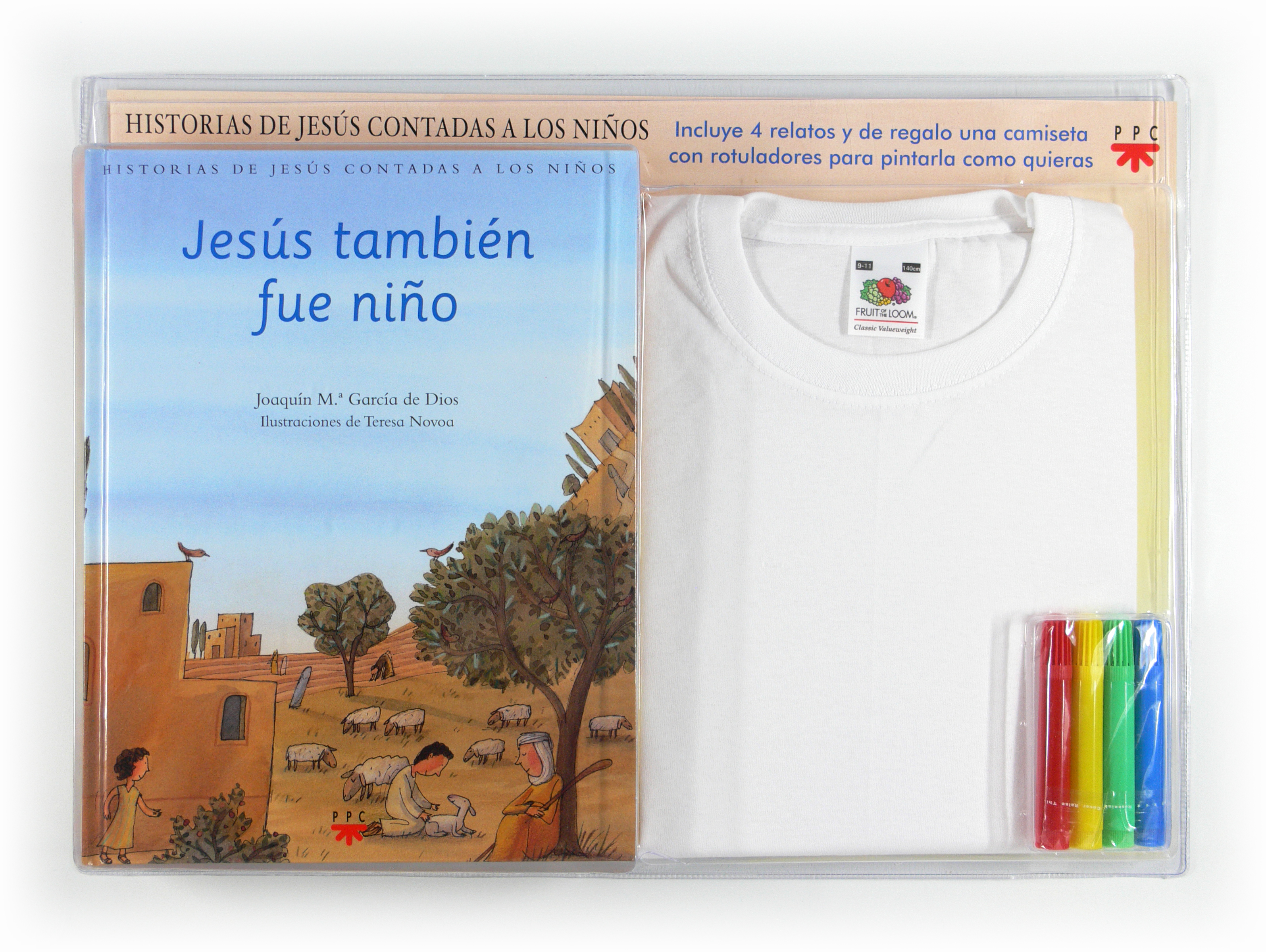 Historias de Jesús contadas a los niños. Blister