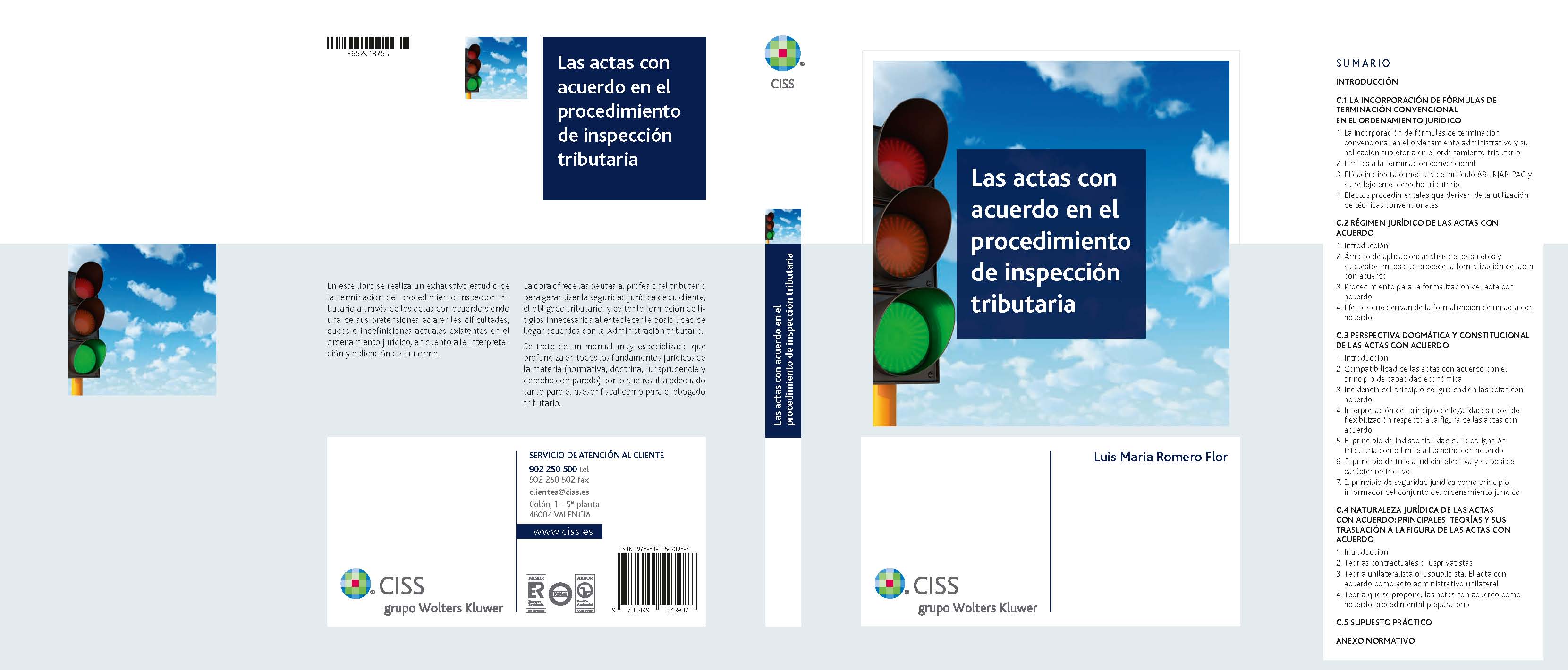 Las actas con acuerdo en el procedimiento de inspección tributaria