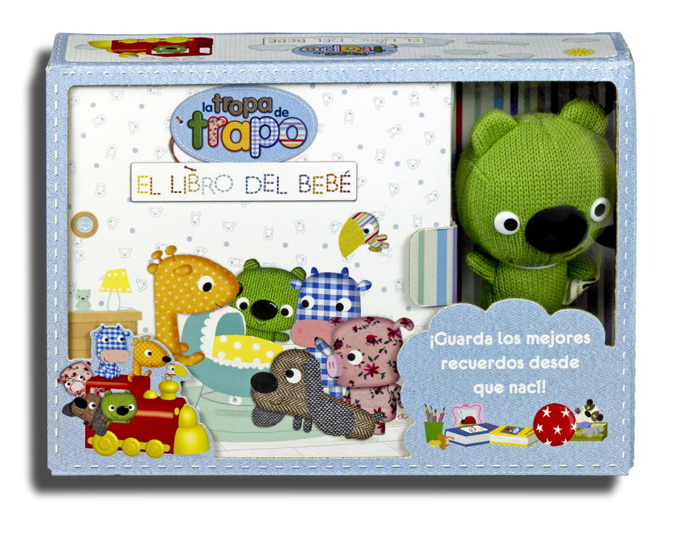La caja del libro del bebé (Incluye muñeco)