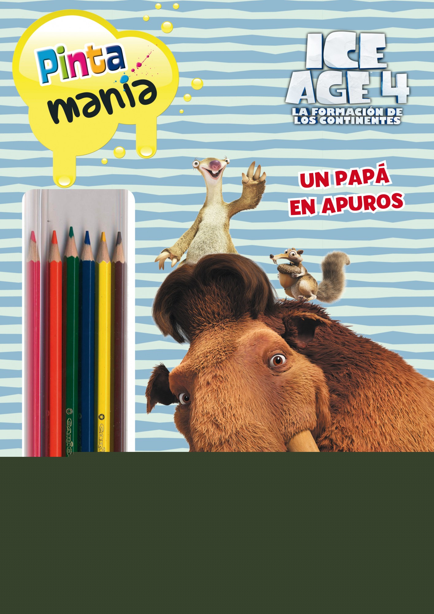 Ice Age 4. Pintamanía lápices de colores
