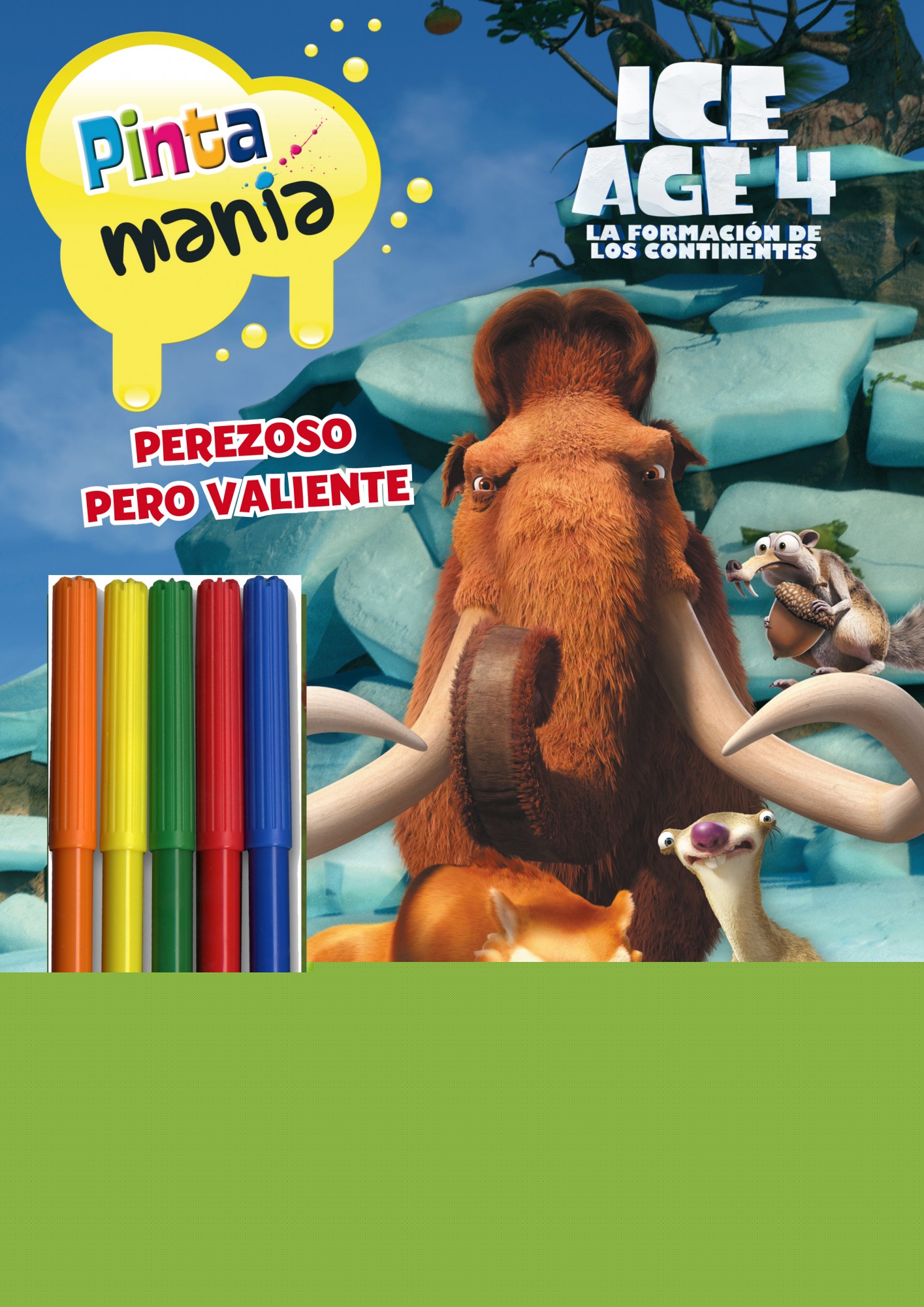 Ice age 4. Pintamanía rotuladores