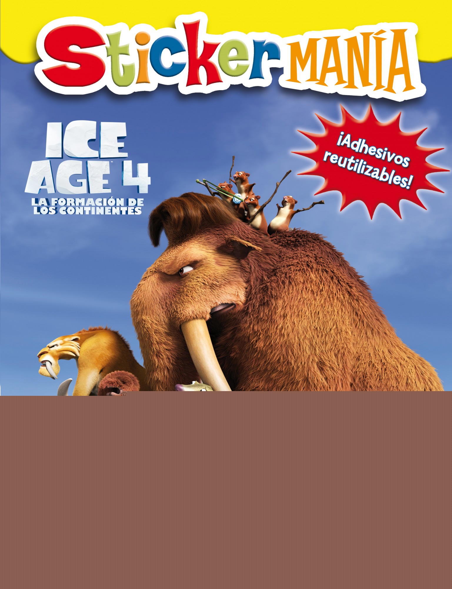 Ice Age 4. Stickermanía