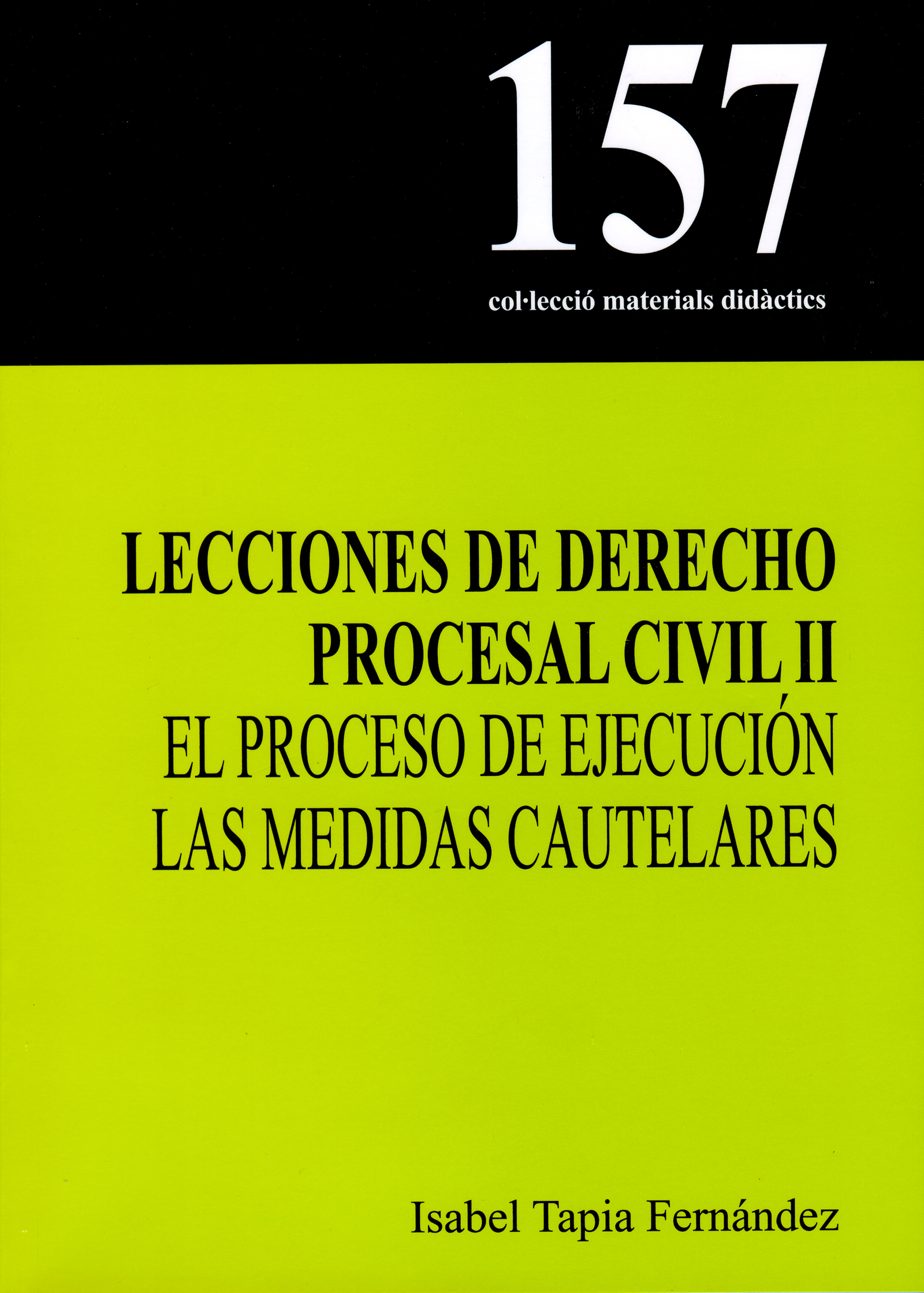 Lecciones de derecho procesal civil II