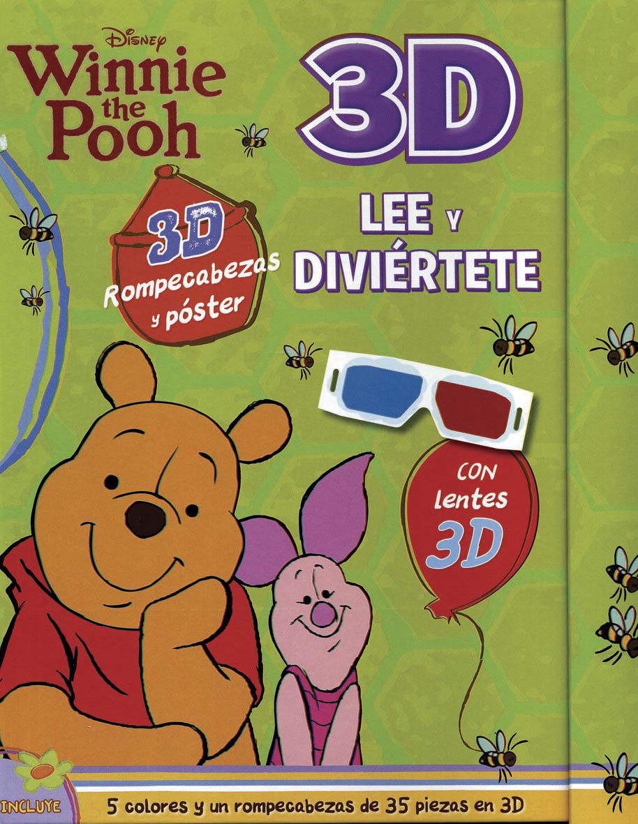 Lee Y Diviertete: Disney Winnie The Pooh 3D