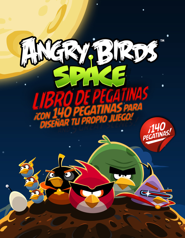 Angry Birds Space. Libro de pegatinas