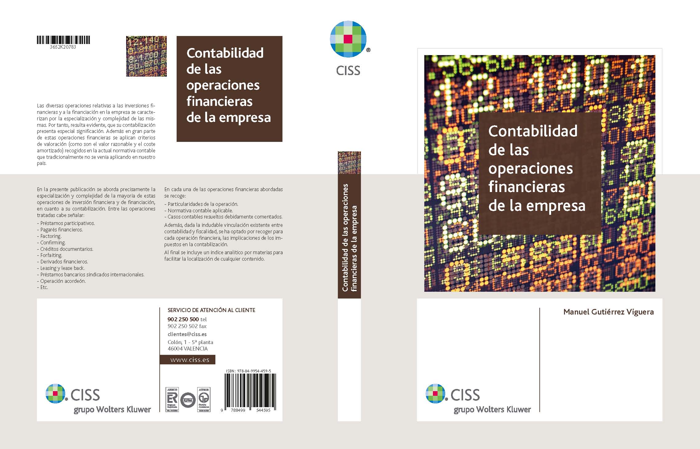 Contabilidad de las operaciones financieras de la empresa