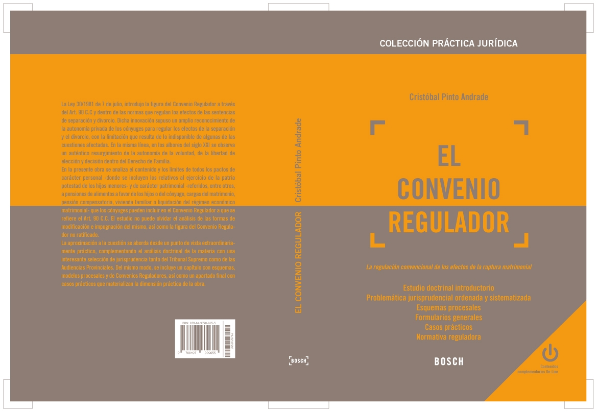 El convenio regulador