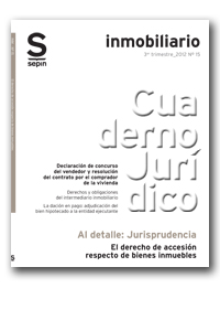 El derecho de accesión respecto de bienes inmuebles