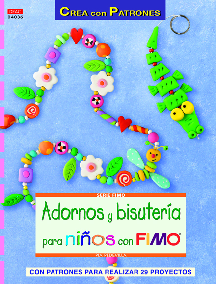 Adornos y bisutería para niños con Fimo