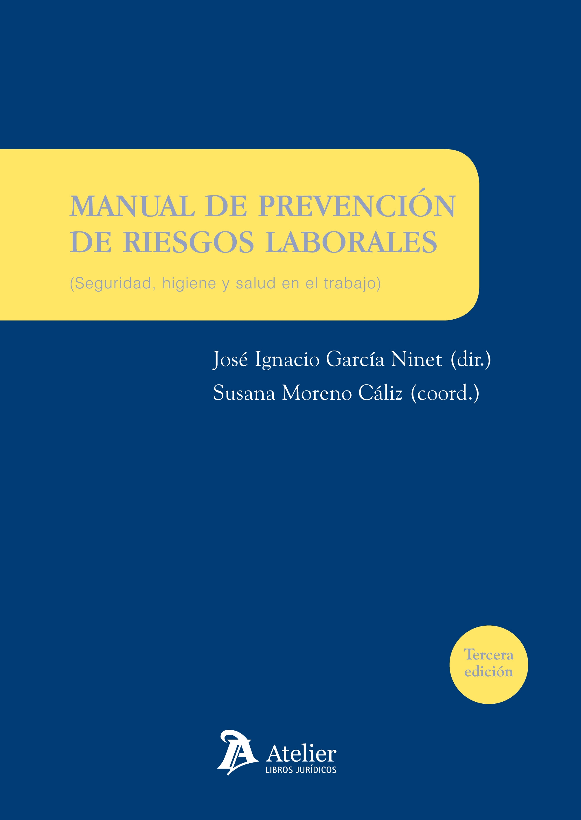 Manual de prevención de riesgos laborales.