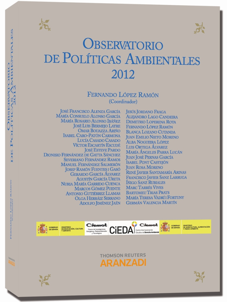 Observatorio de Políticas Ambientales 2012