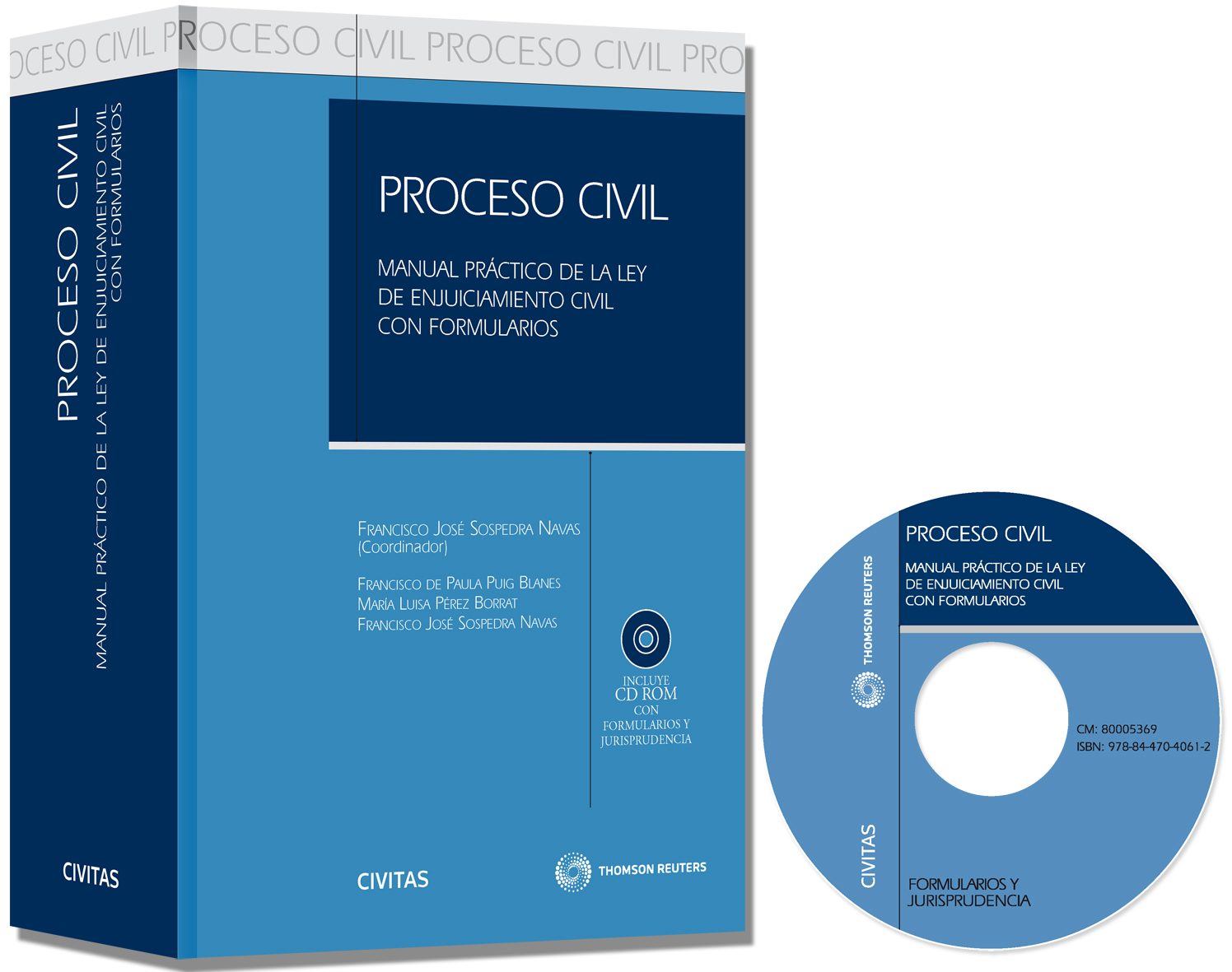 Proceso Civil - Manual práctico de la Ley de Enjuiciamiento Civil con formularios
