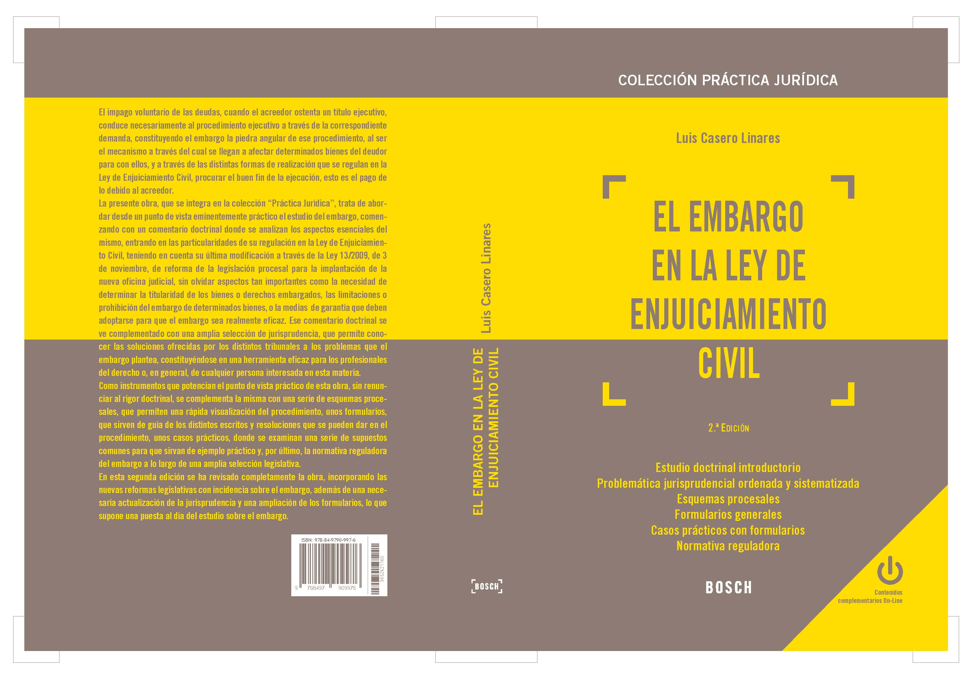 El embargo en la Ley de Enjuiciamiento Civil (2.ª edición)