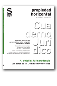 Las actas de las Juntas de Propietarios