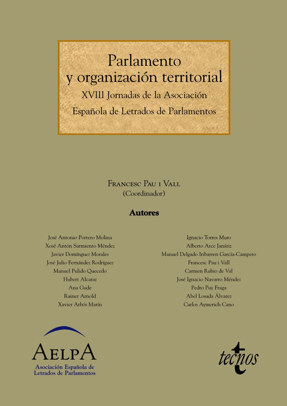 Parlamento y organización territorial