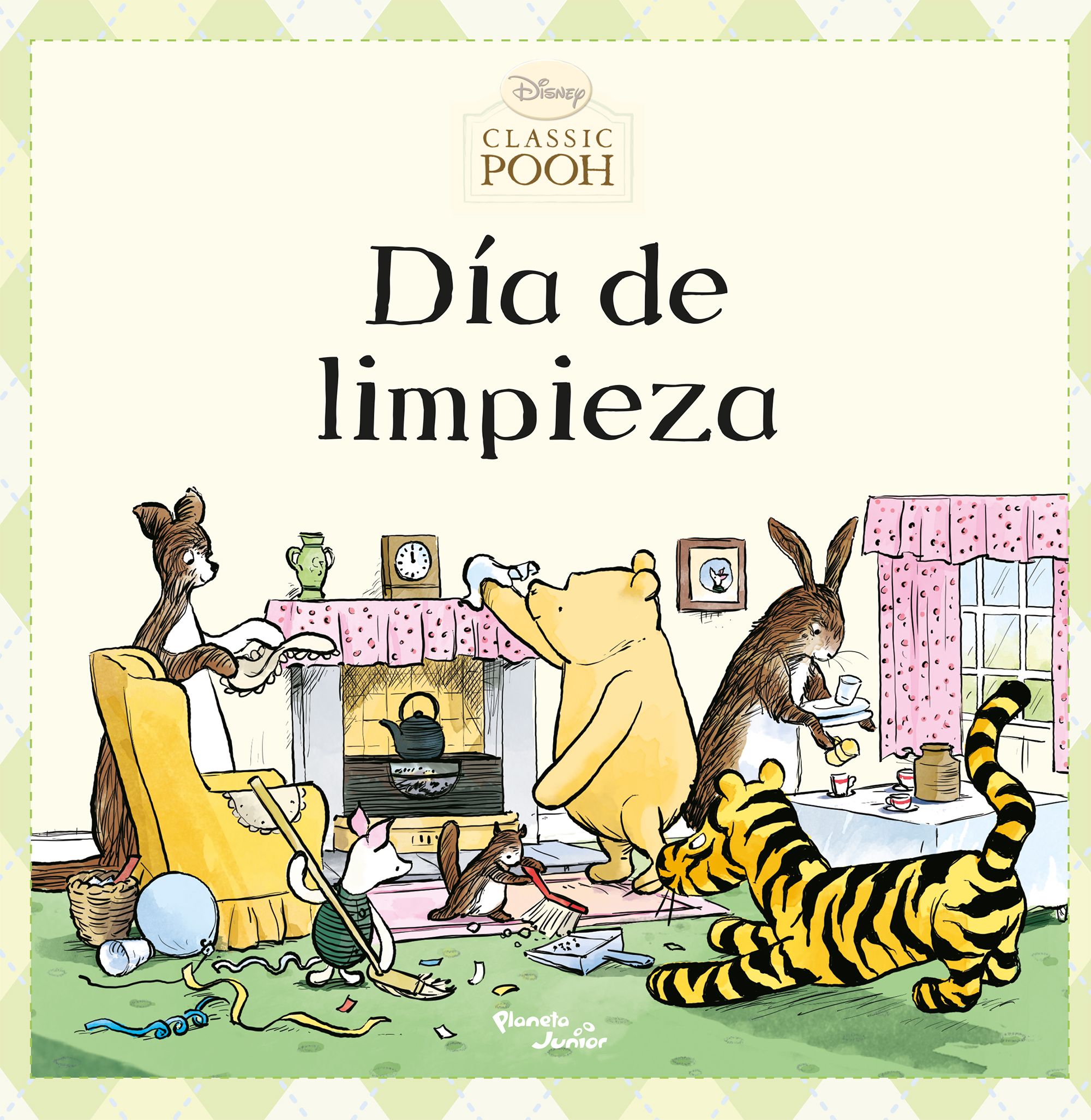 Día de limpieza. Winnie the Pooh