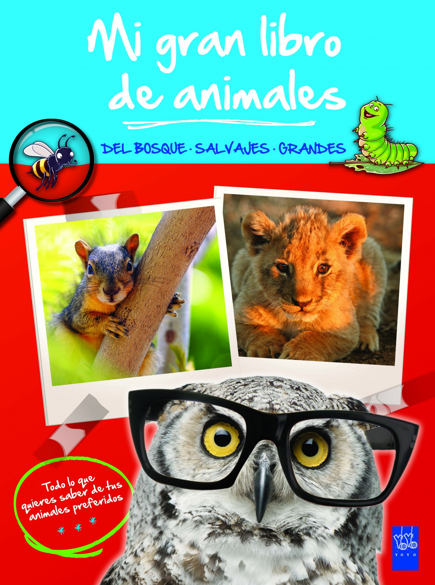 Mi gran libro de animales azul