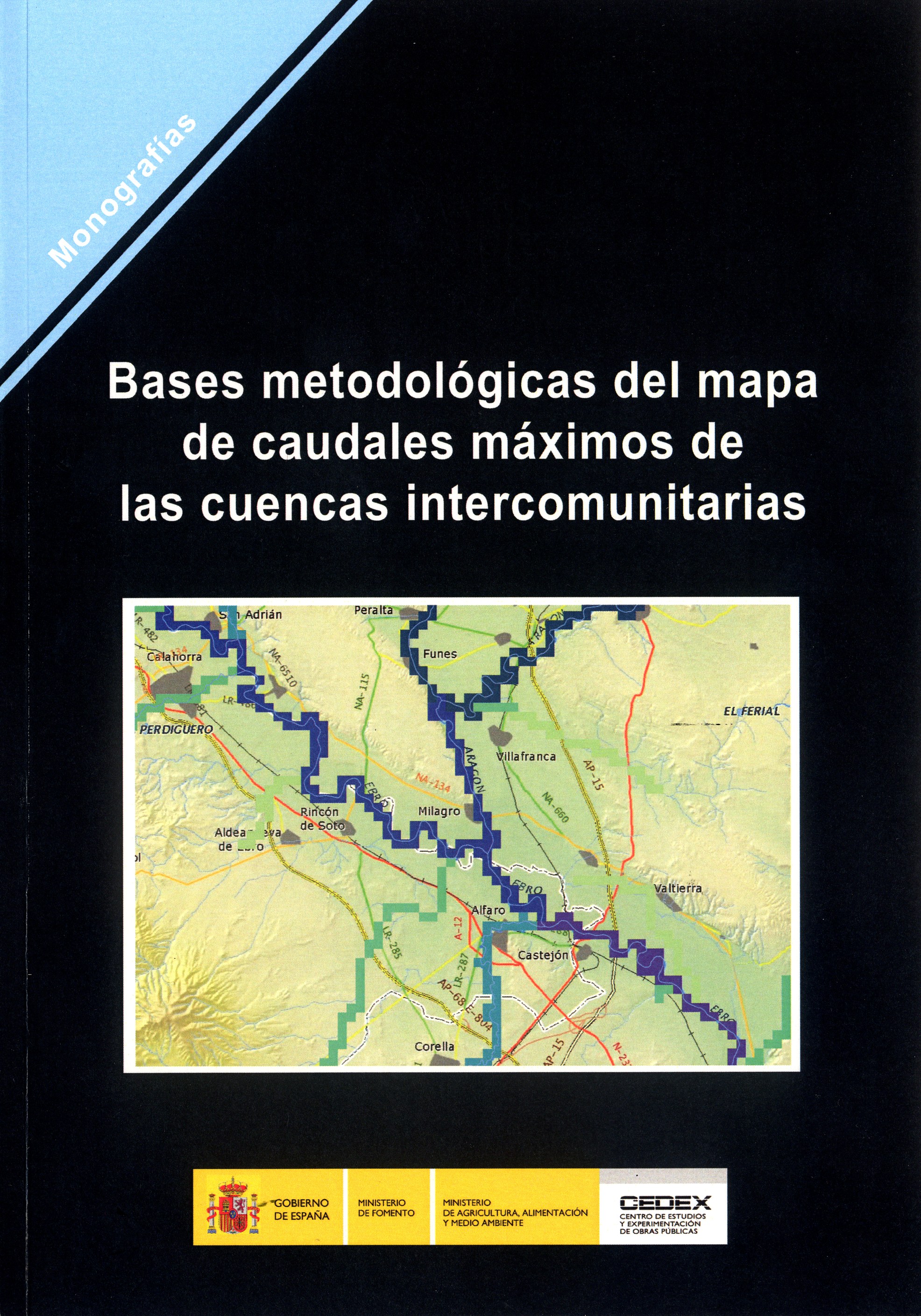 Bases metodológicas del mapa de caudales máximos de las cuencas intercomunitarias .M-120