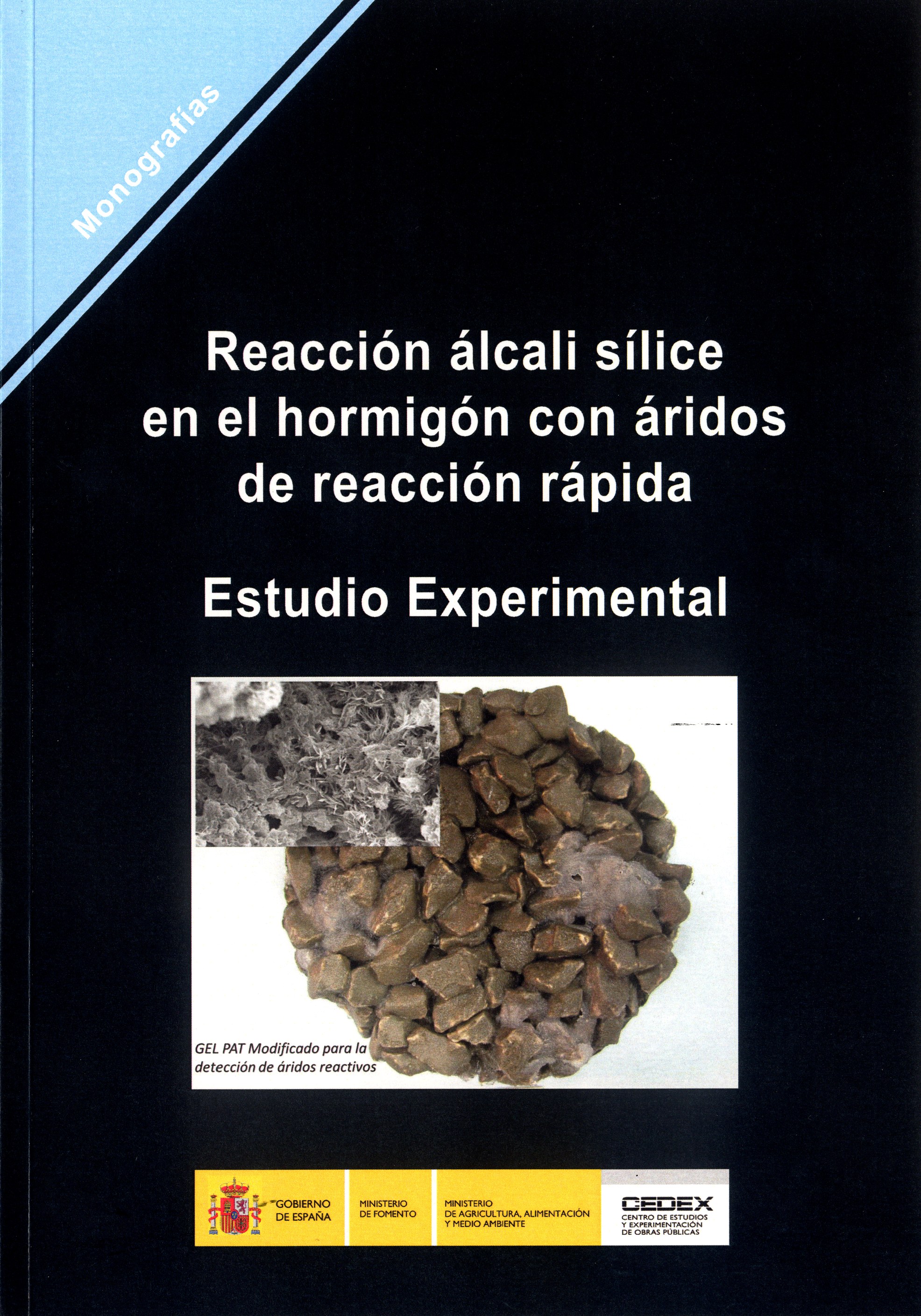 Reacción álcali sílice en el hormigón con áridos de reacción rápida. Estudio experimental. M-118