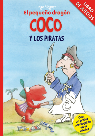 Libro de juegos - El pequeño dragón Coco y los piratas