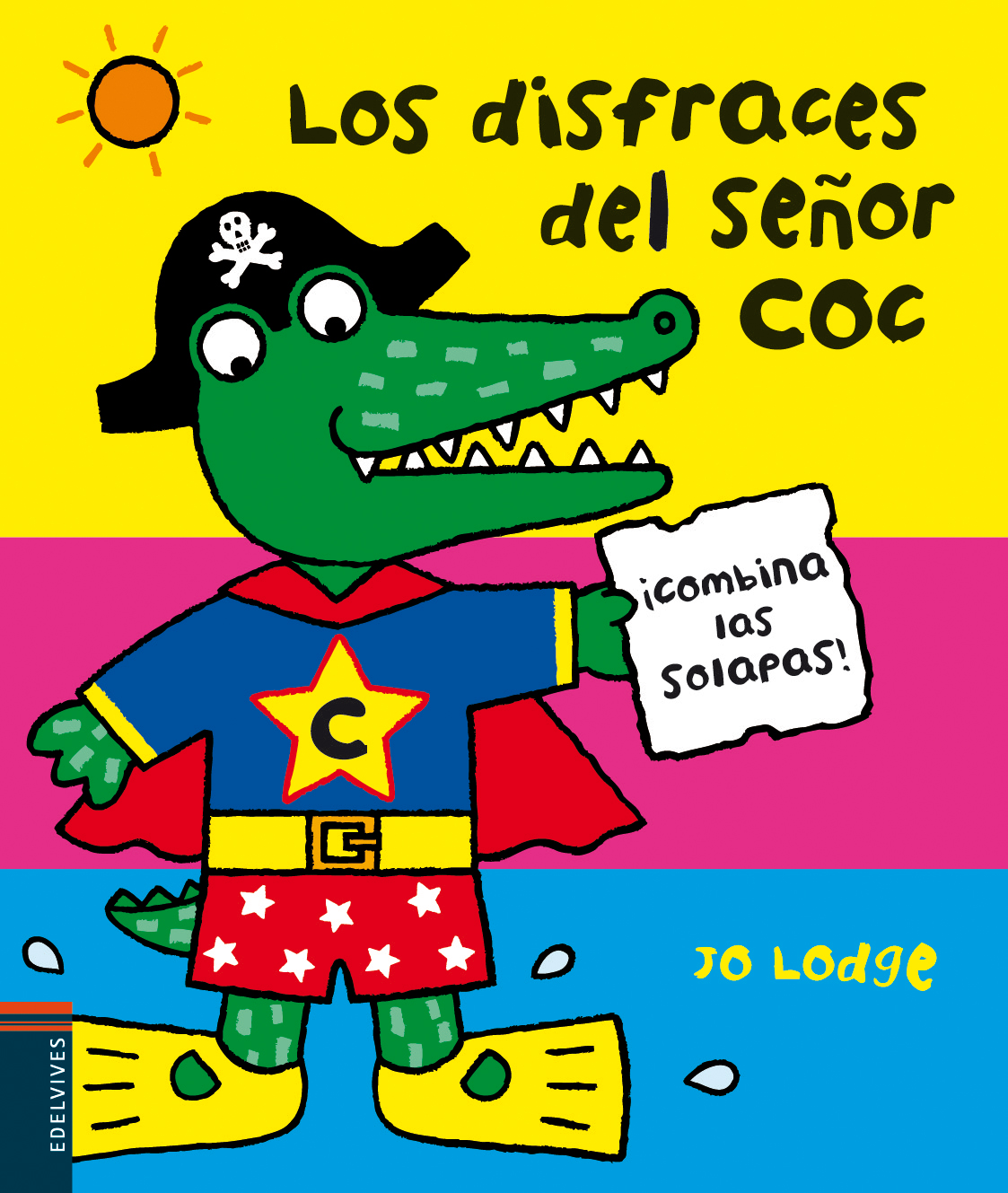 Los disfraces del Señor Coc ¡Combina las solapas!
