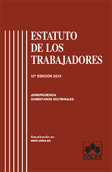 ESTATUTO DE LOS TRABAJADORES 12ª ED.