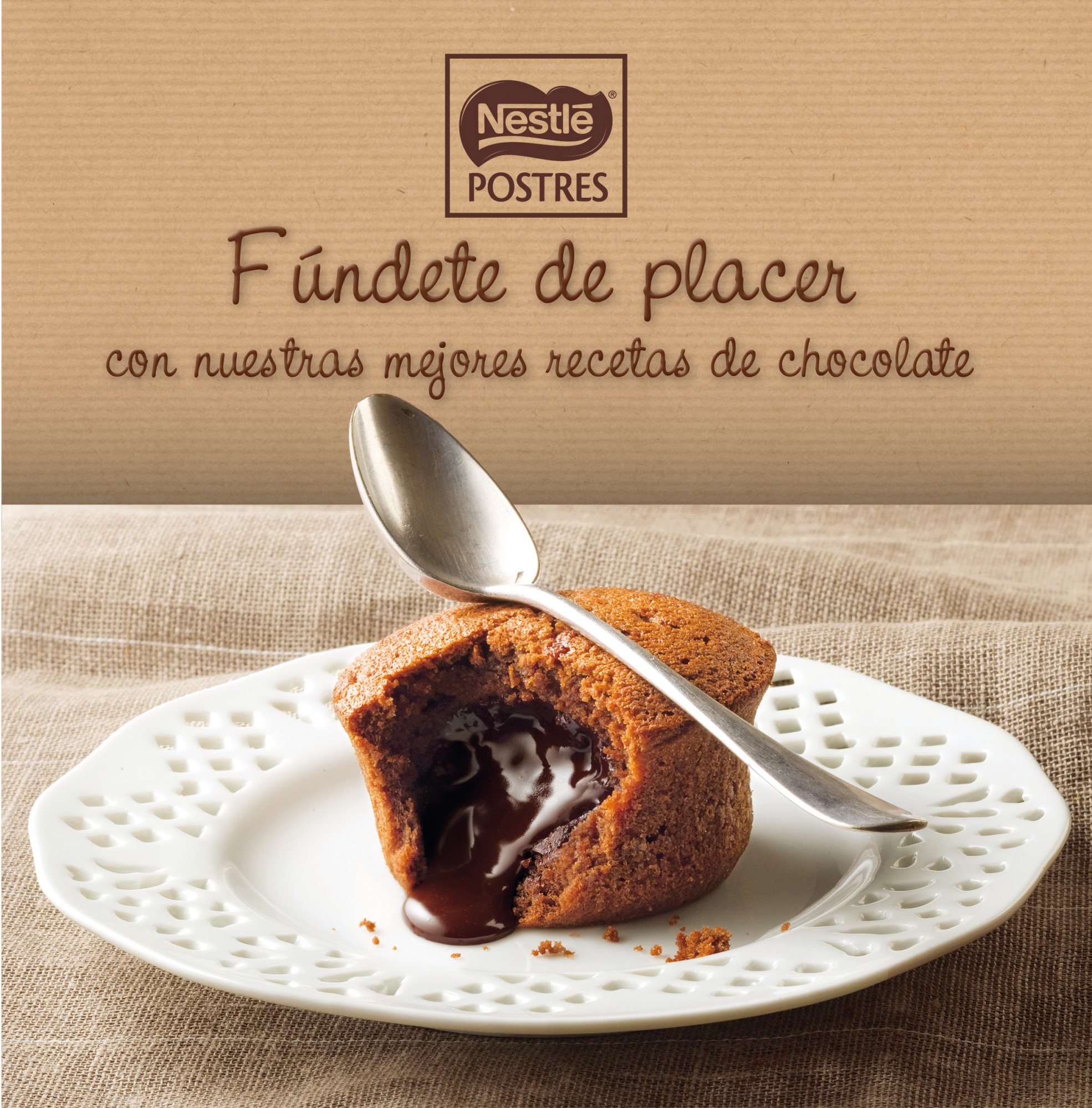 Nestlé postres. Fúndete de placer