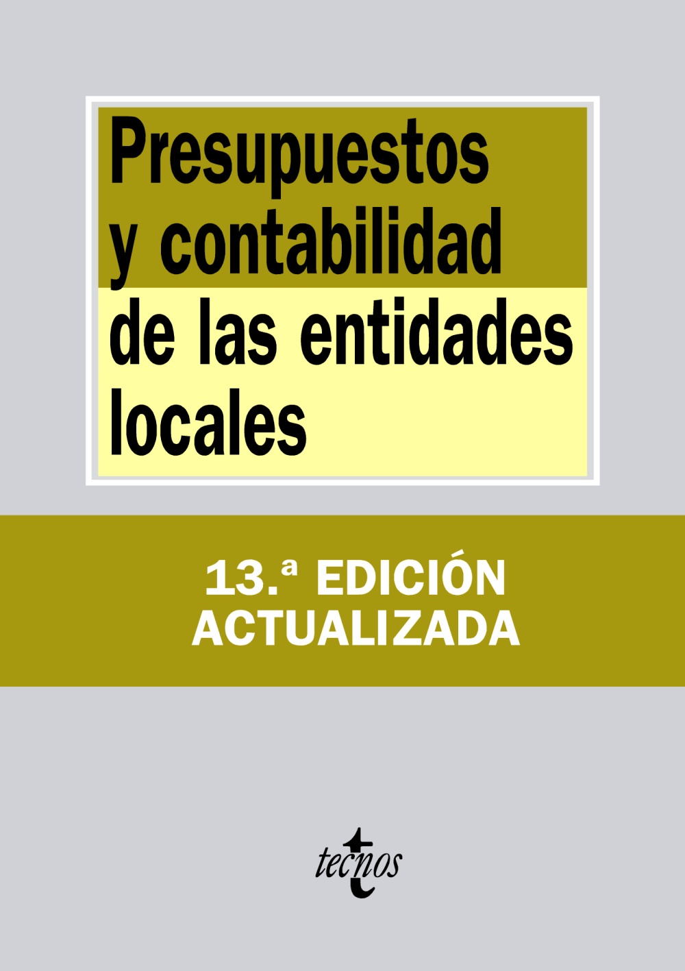 Presupuestos y contabilidad de las entidades locales