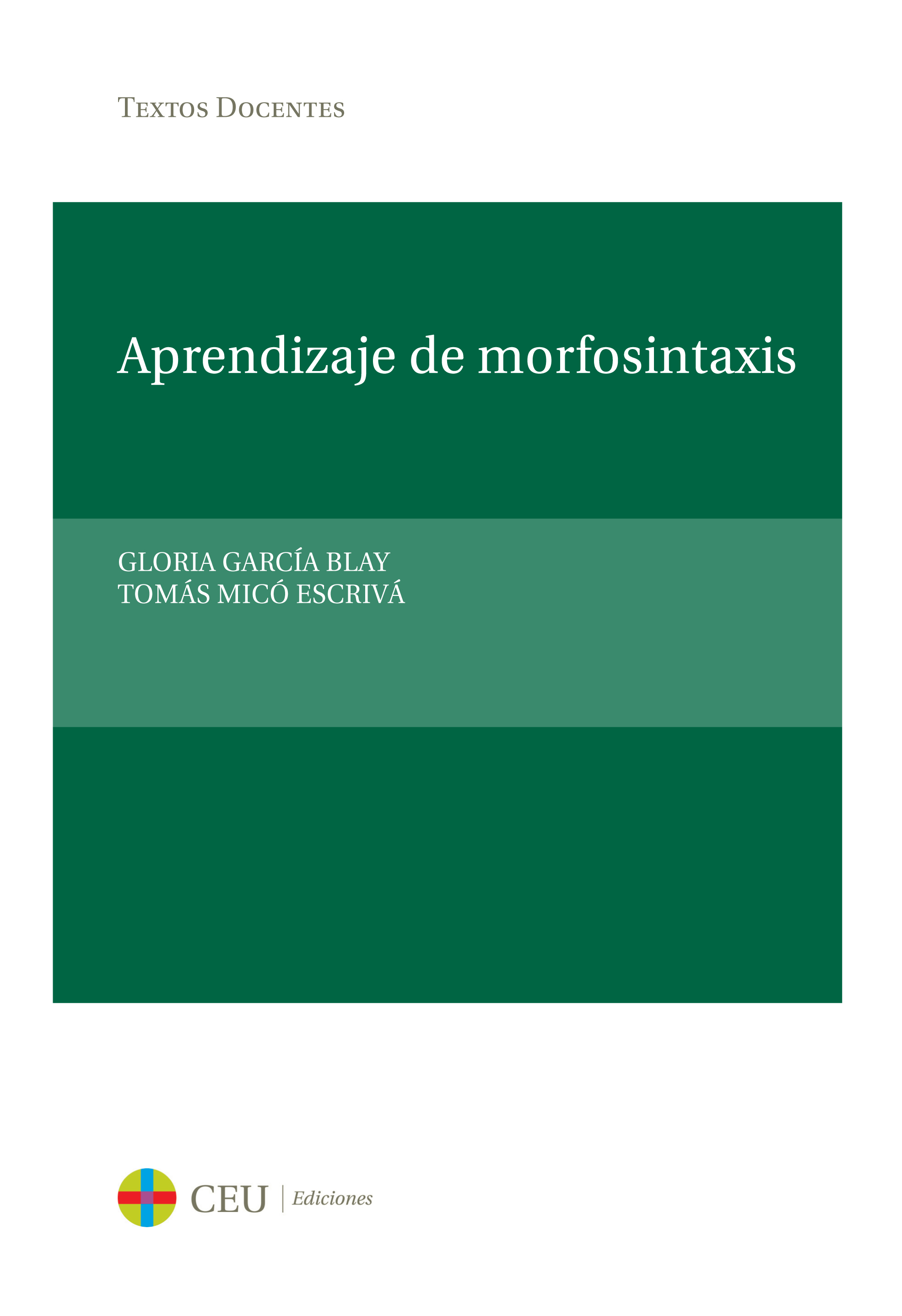 Aprendizaje de morfosintaxis