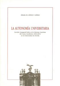 La autonomía universitaria
