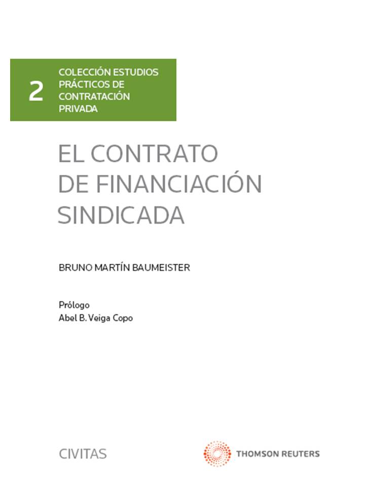 El contrato de financiación sindicada