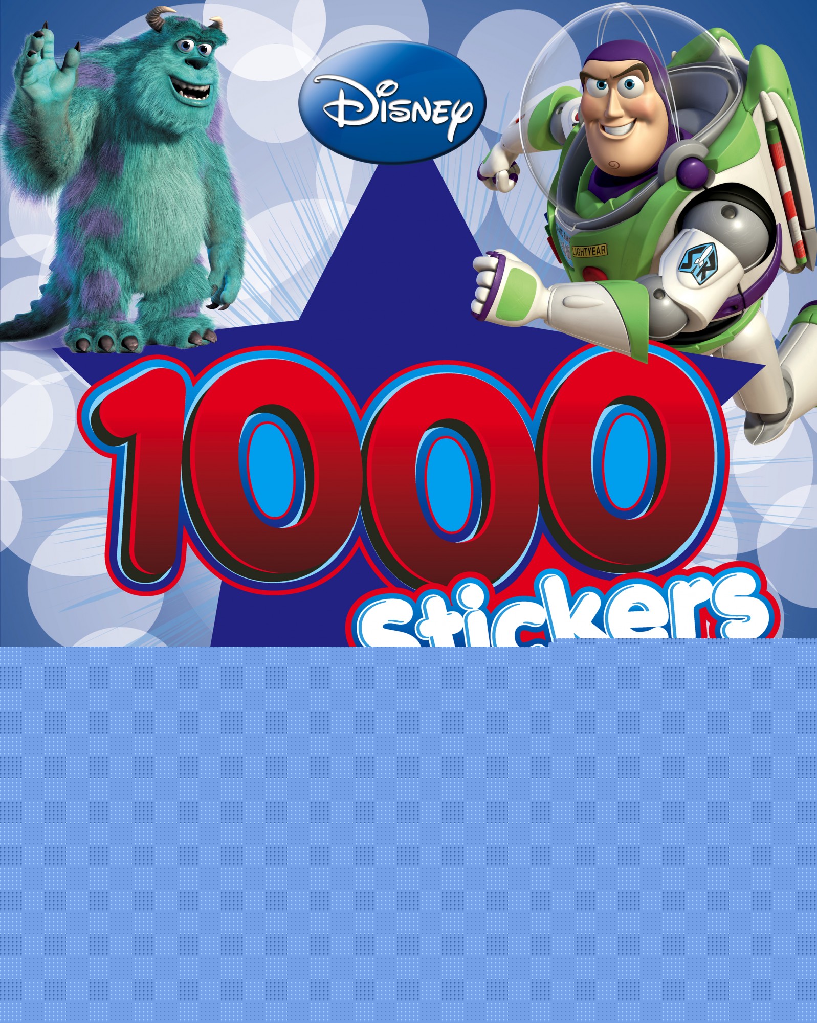 Pixar. Libro de actividades con 1000 pegatinas