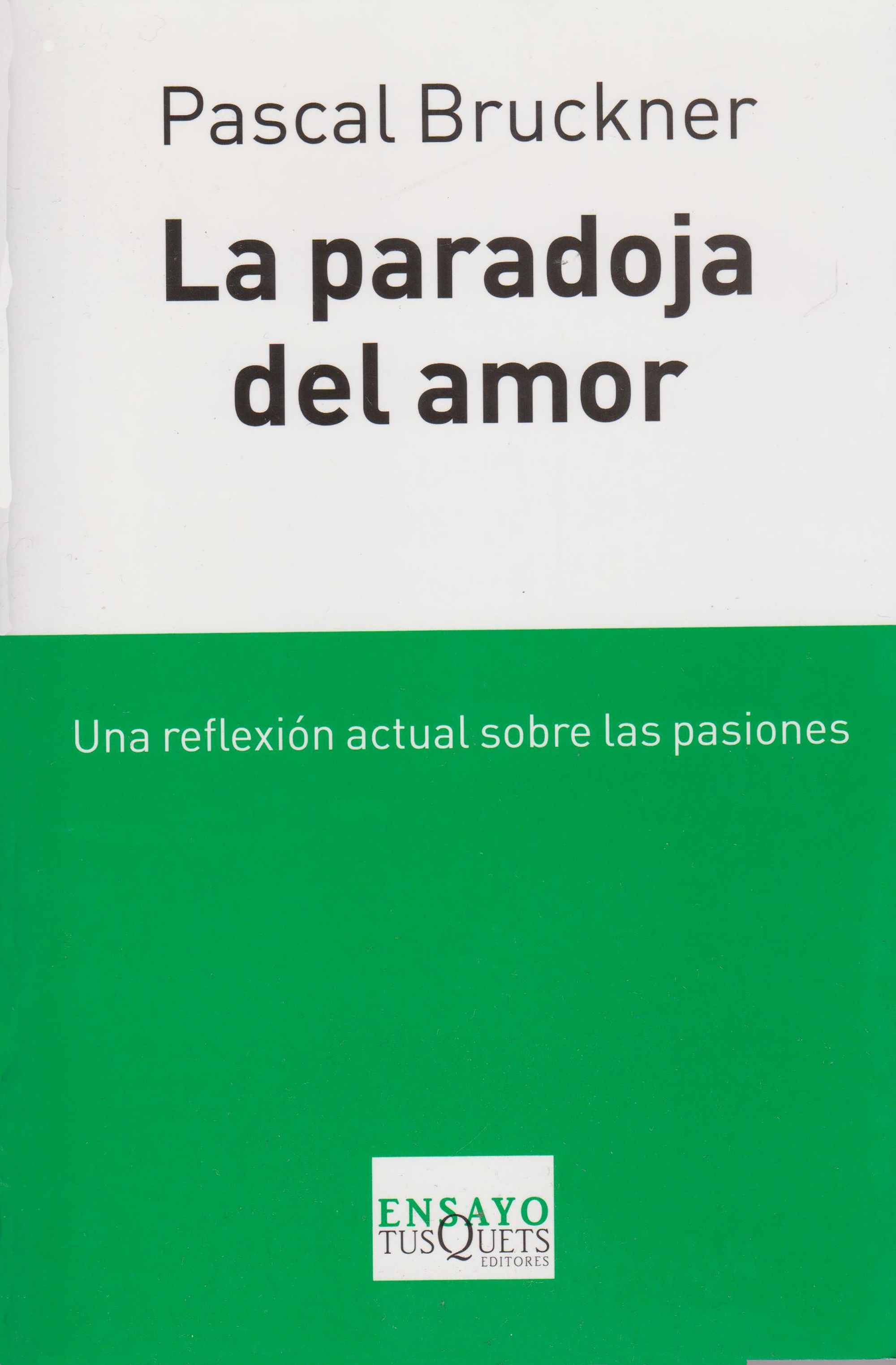 La paradoja del amor