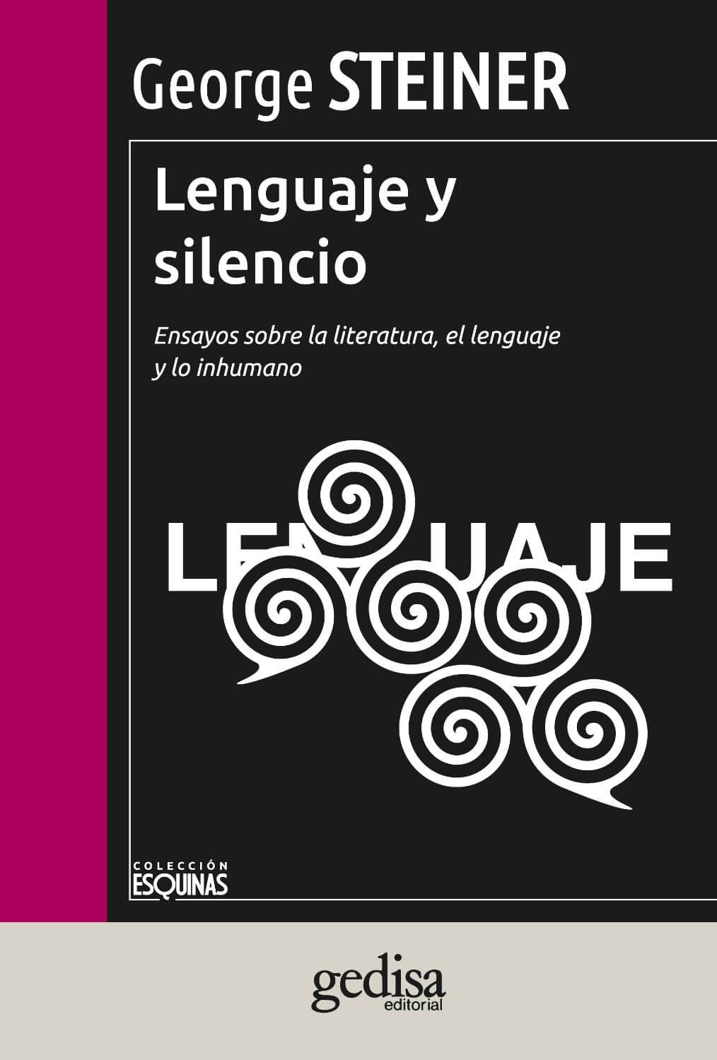 Lenguaje y silencio (pasta dura)