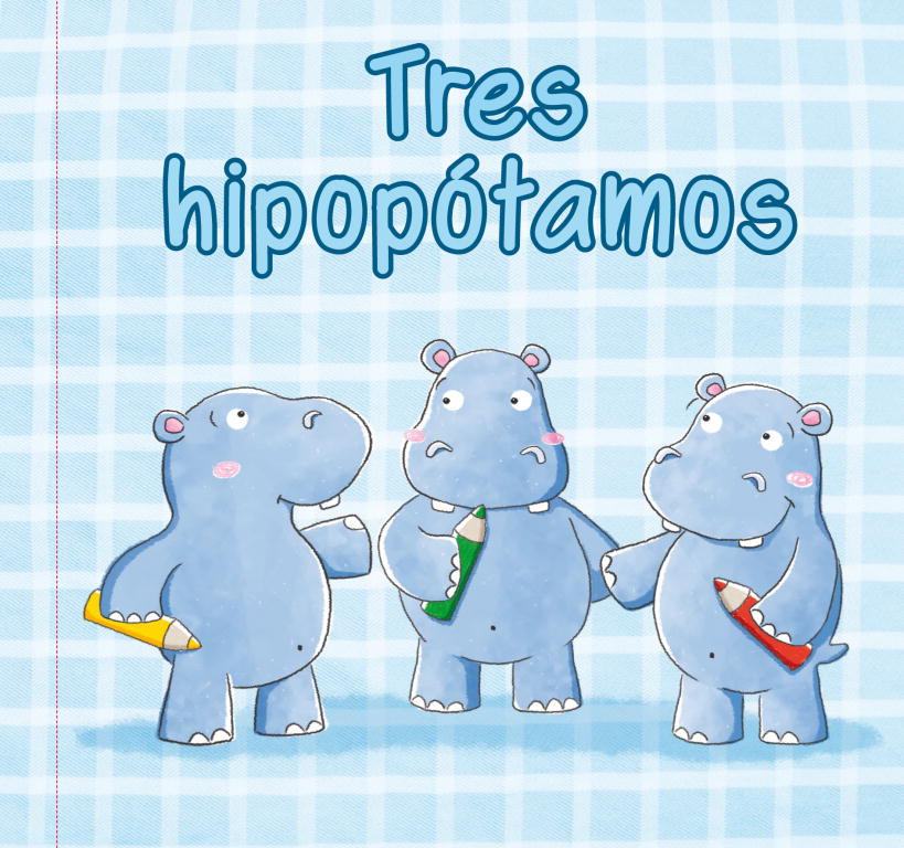 Tres hipopótamos