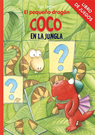 Libro de juegos - El pequeño dragón Coco en la jungla