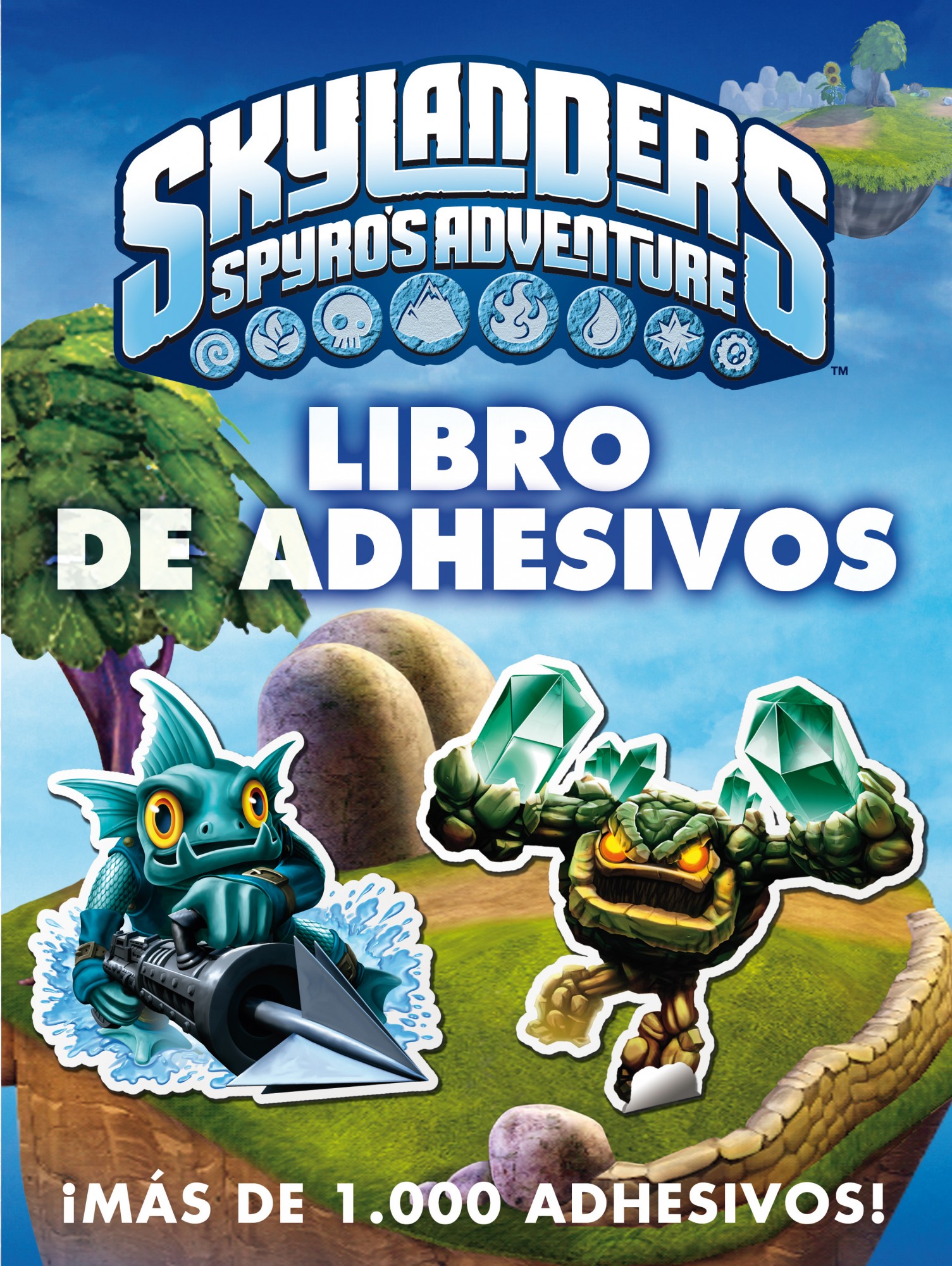 Skylanders. Libro de adhesivos