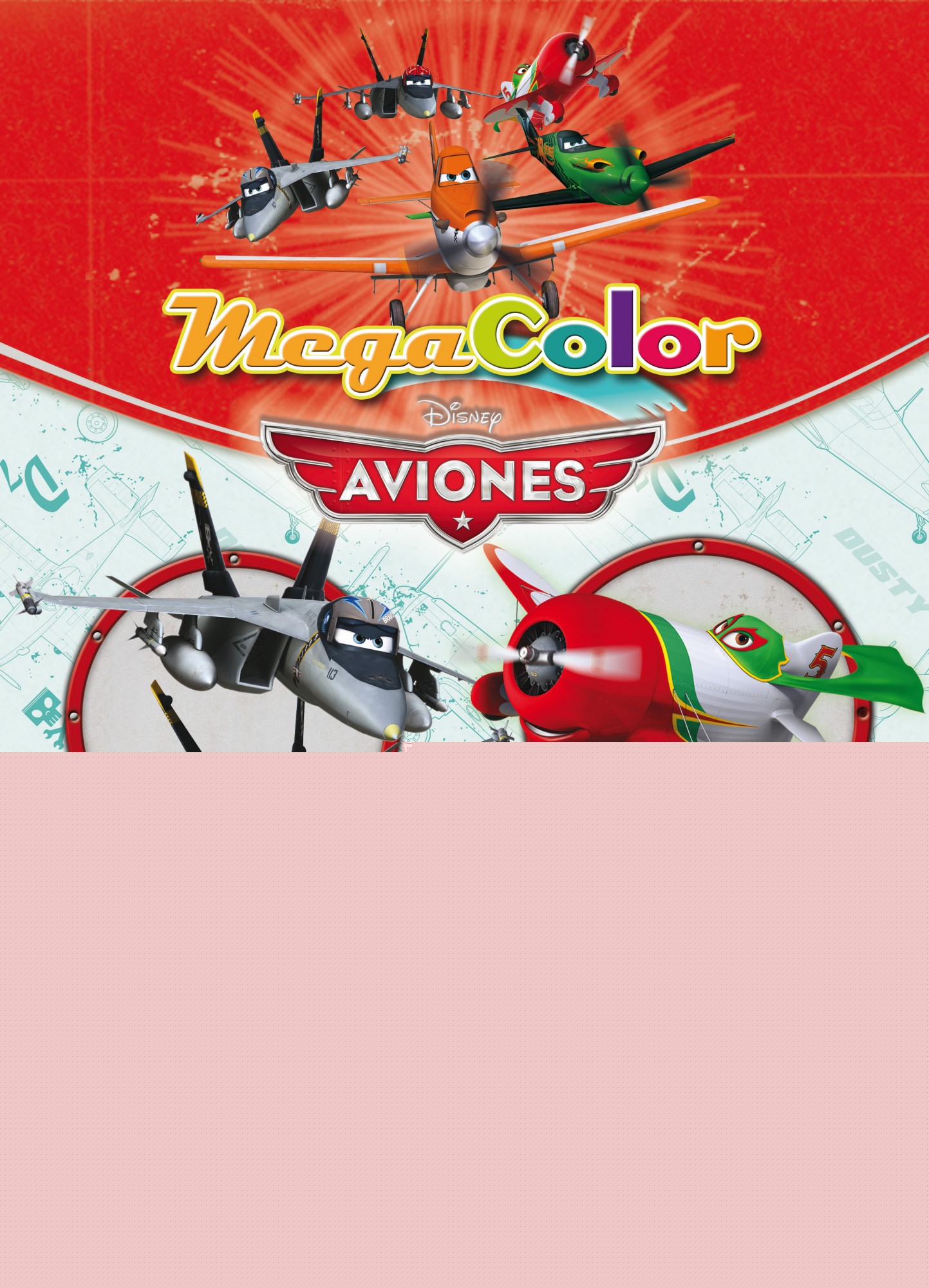 Aviones. Megacolor