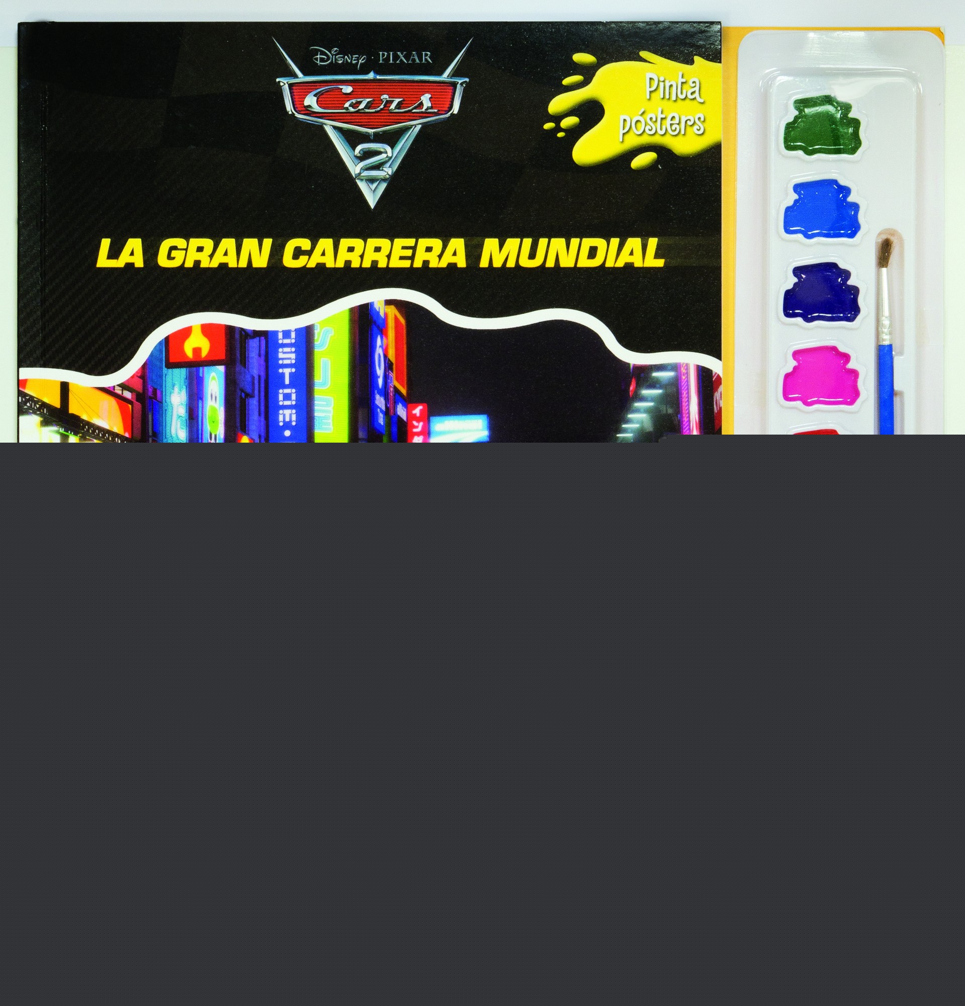 Cars 2. Pinta pósters con acuarelas