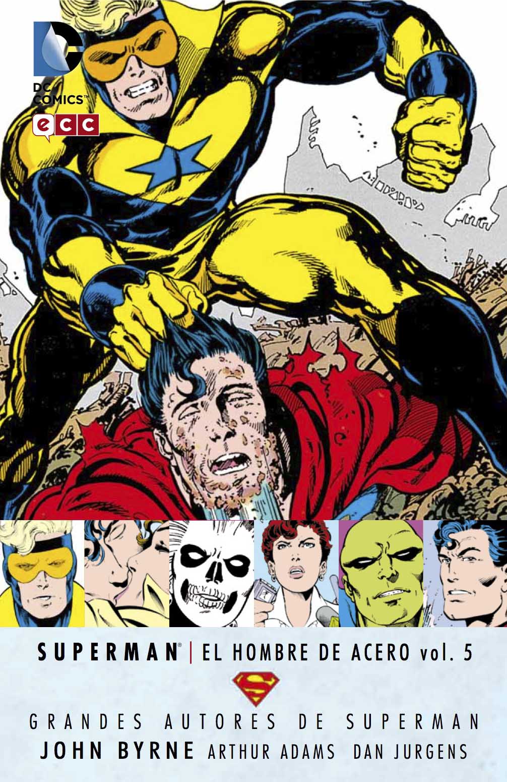 Grandes Autores de Superman: John Byrne - Superman: El hombre de acero vol. 5