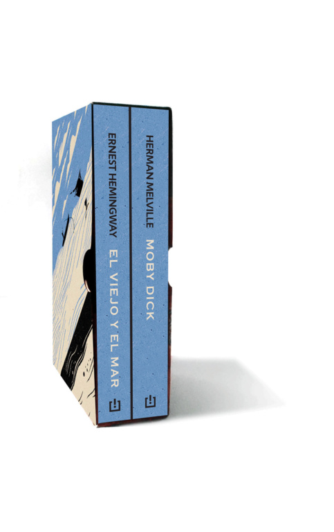 Twins Melville-Hemingway (estuche con Moby Dick | El viejo y el mar)