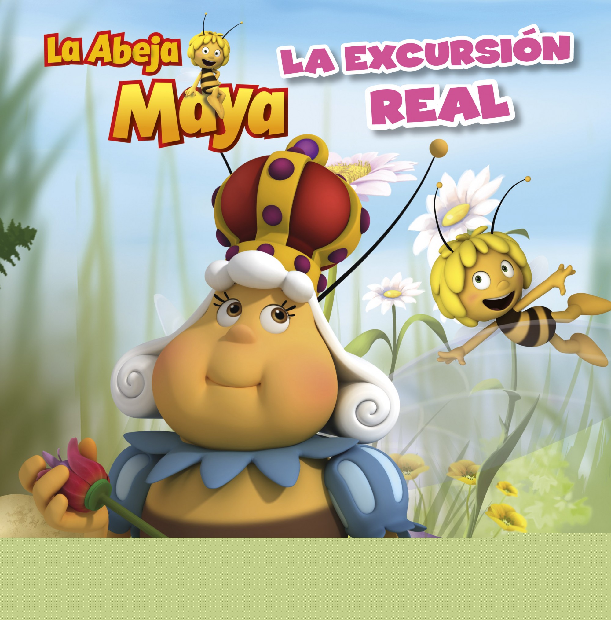 La Abeja Maya. La excursión real. Cuento