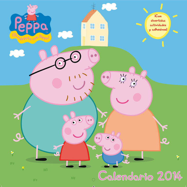 Calendario Peppa Pig 2014