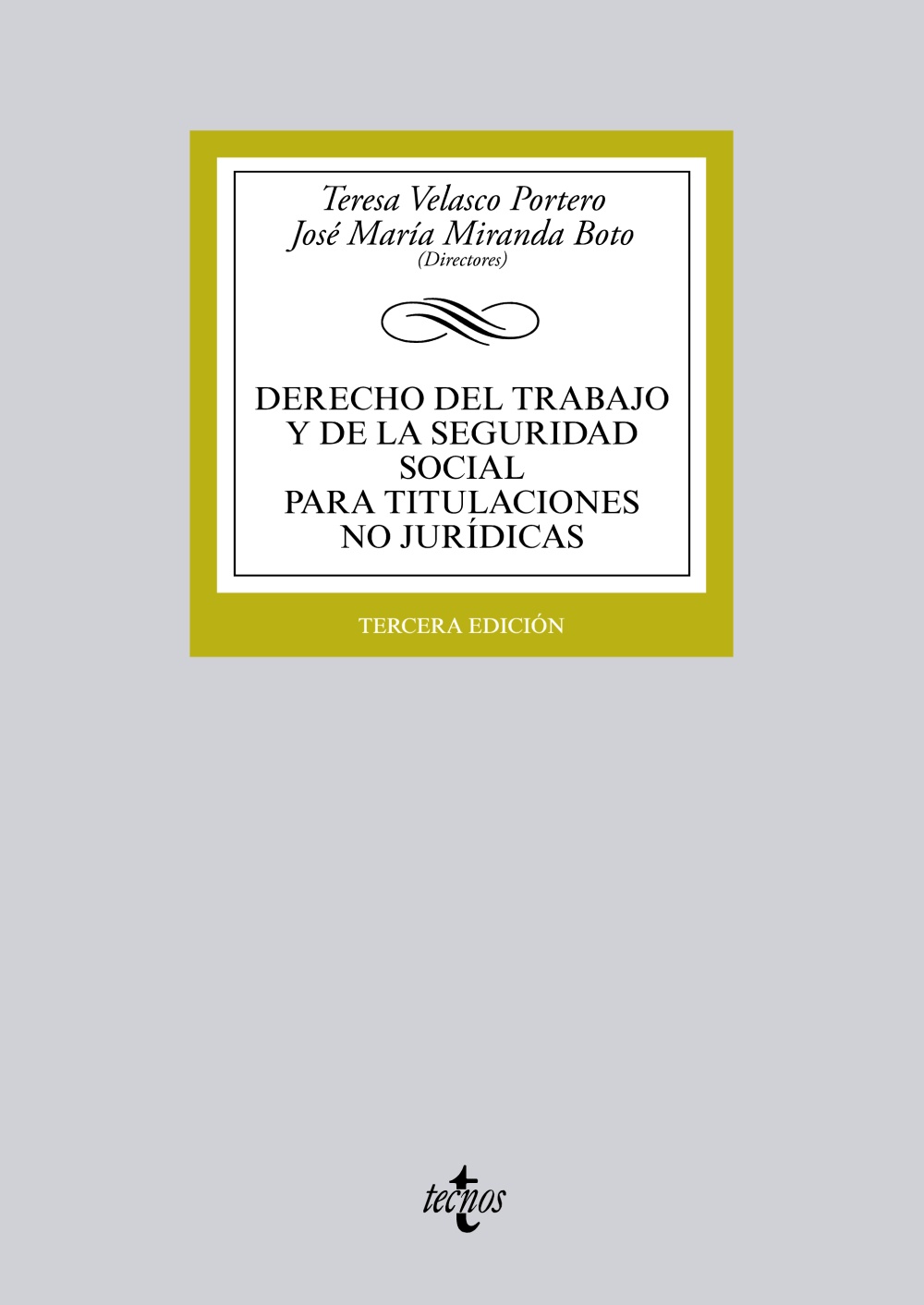 Derecho del Trabajo y de la Seguridad Social para titulaciones no jurídicas