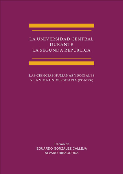 La Universidad Central durante la Segunda República
