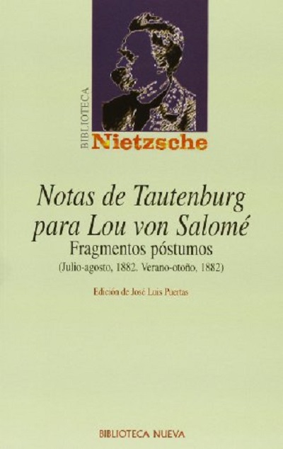Notas de Tautenburg para Lou von Salomé
