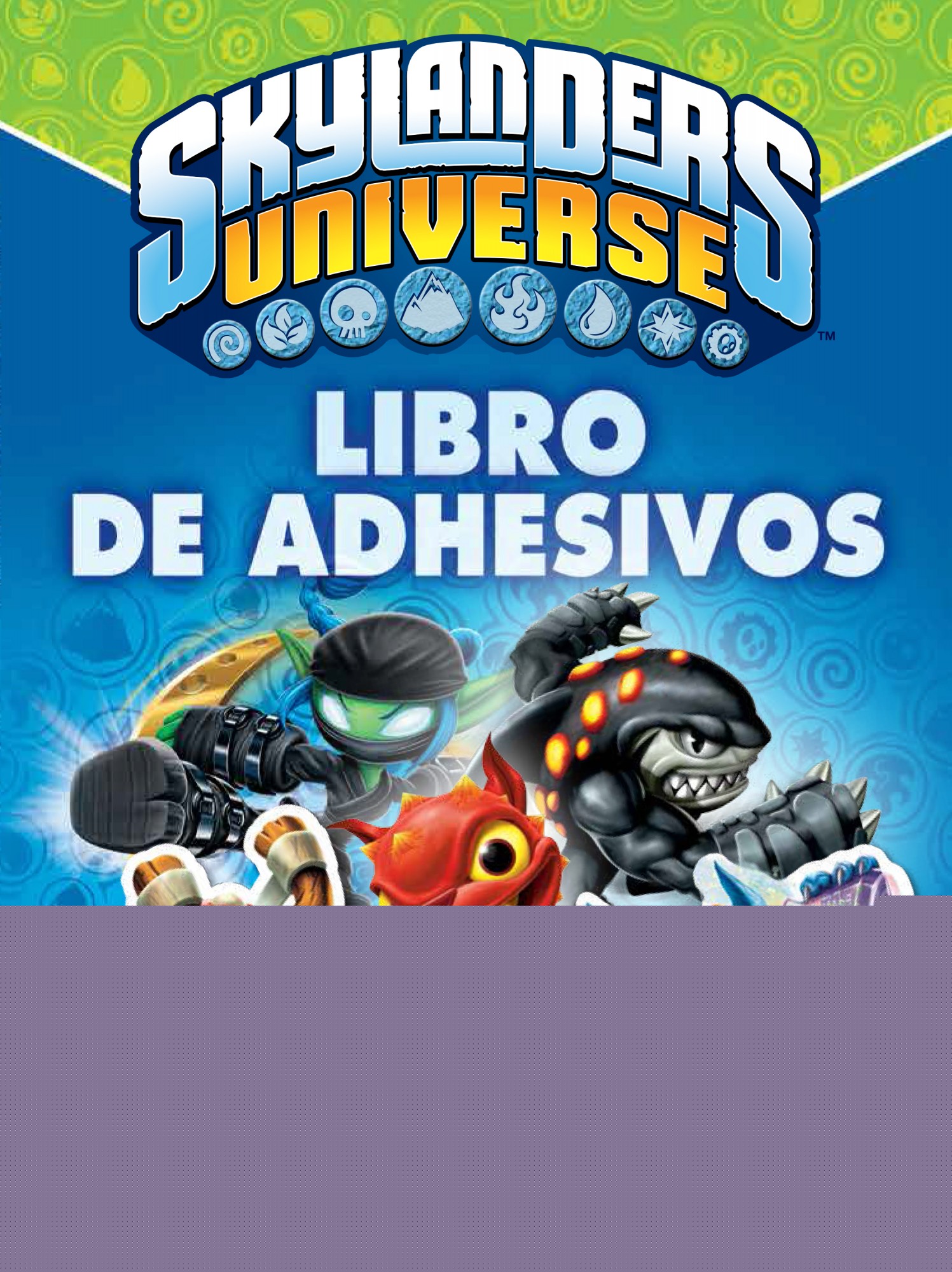 Skylanders Universe. Libro adhesivos