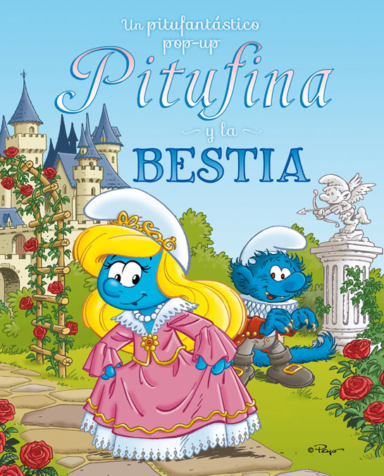Los Pitufos. Pitufina y la Bestia